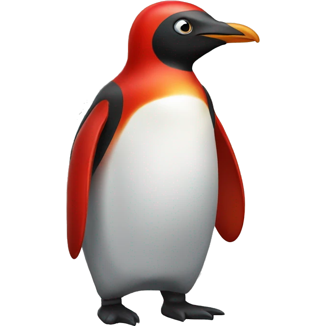 red penguin emoji