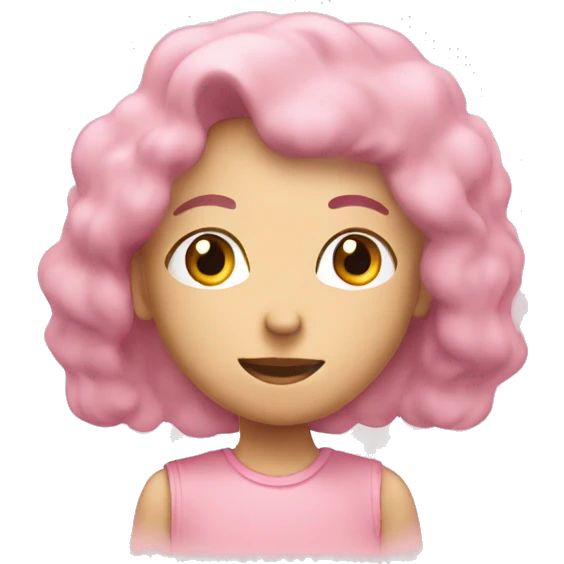 A pastel pink note book emoji