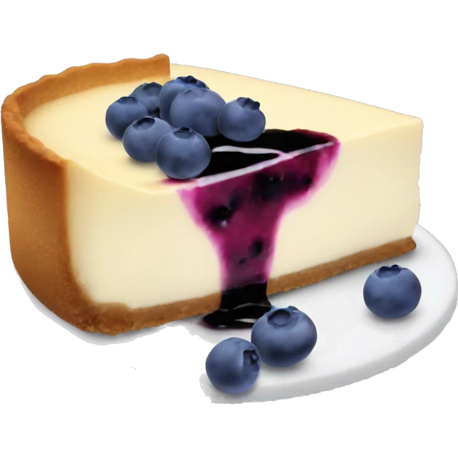 blueberry cheesecake emoji
