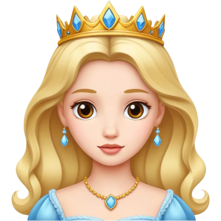 Princess girl emoji