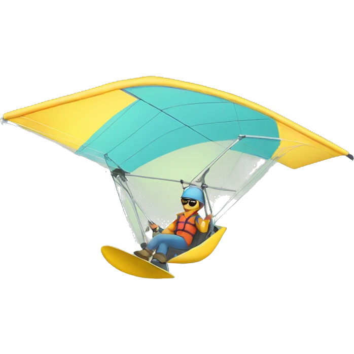 hang gliding emoji