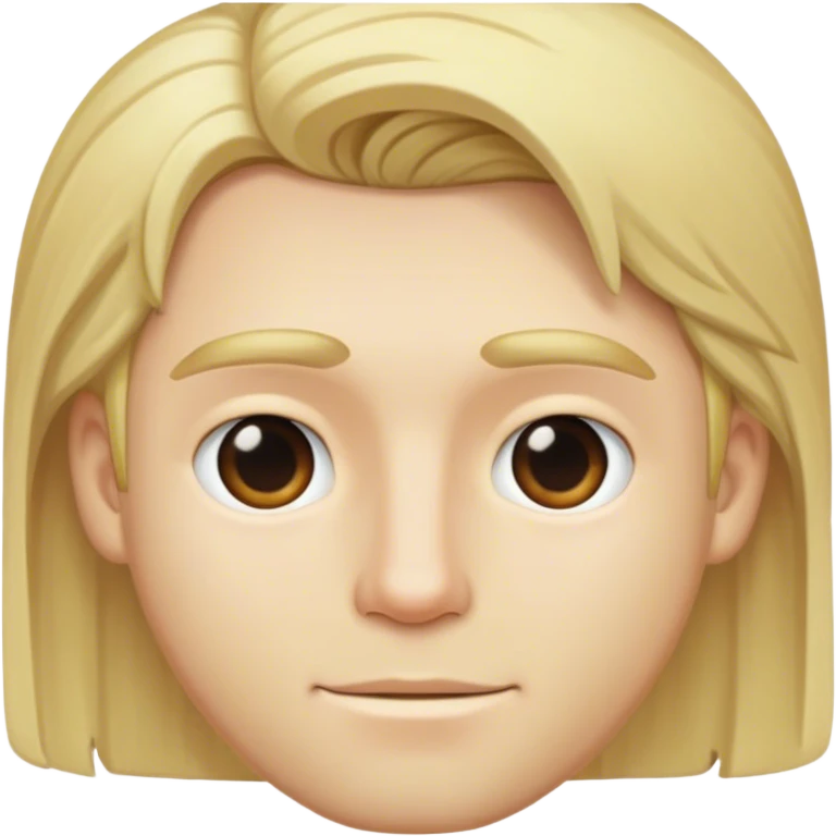 blonde male emoji