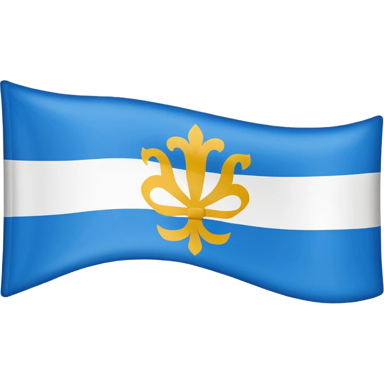 Galician flag emoji  emoji