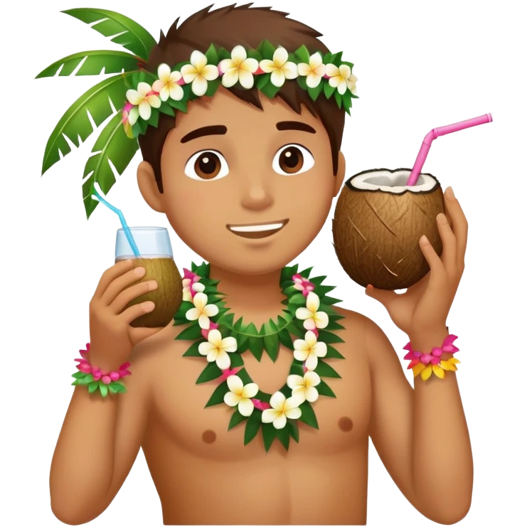 Hawaiian Luau emoji