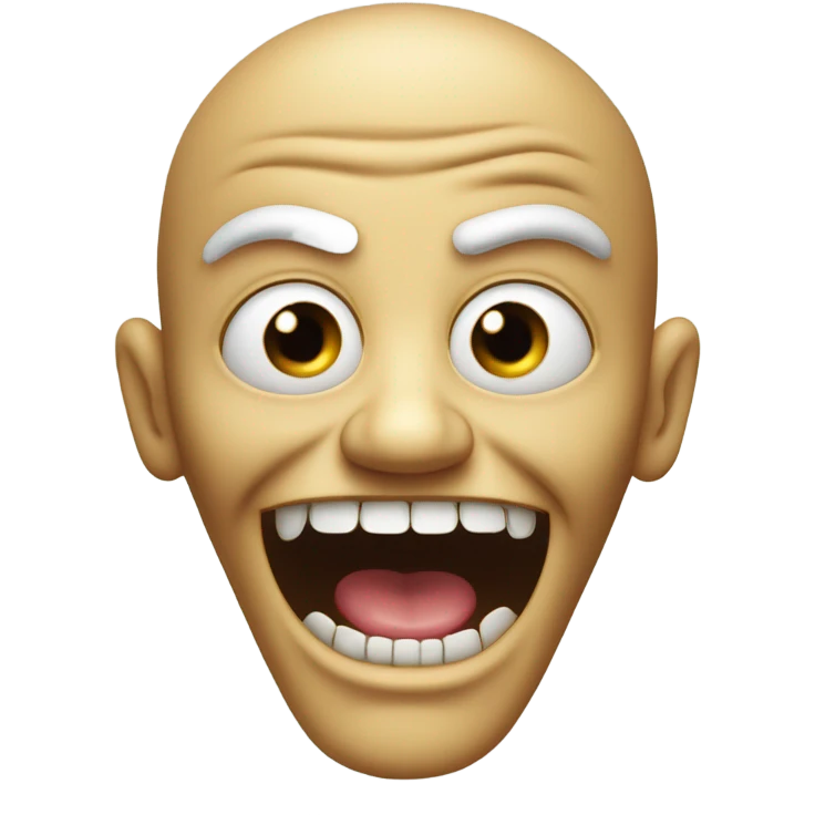 creepy smirk  emoji