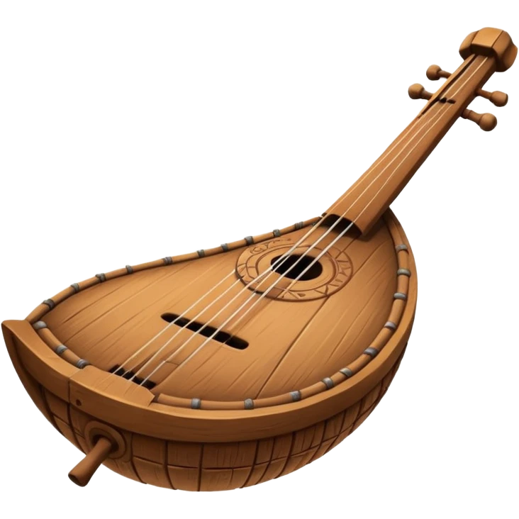 ancient Viking musical instrument emoji