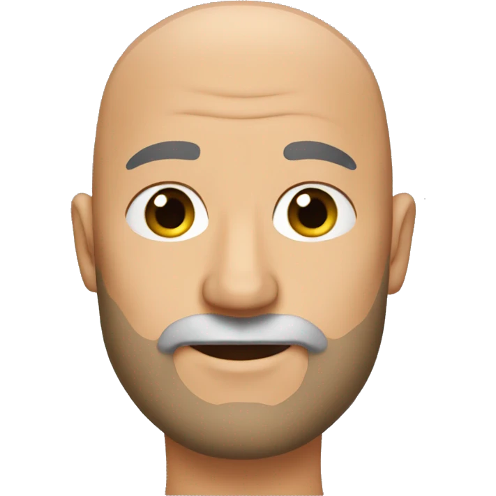 bald beard emoji