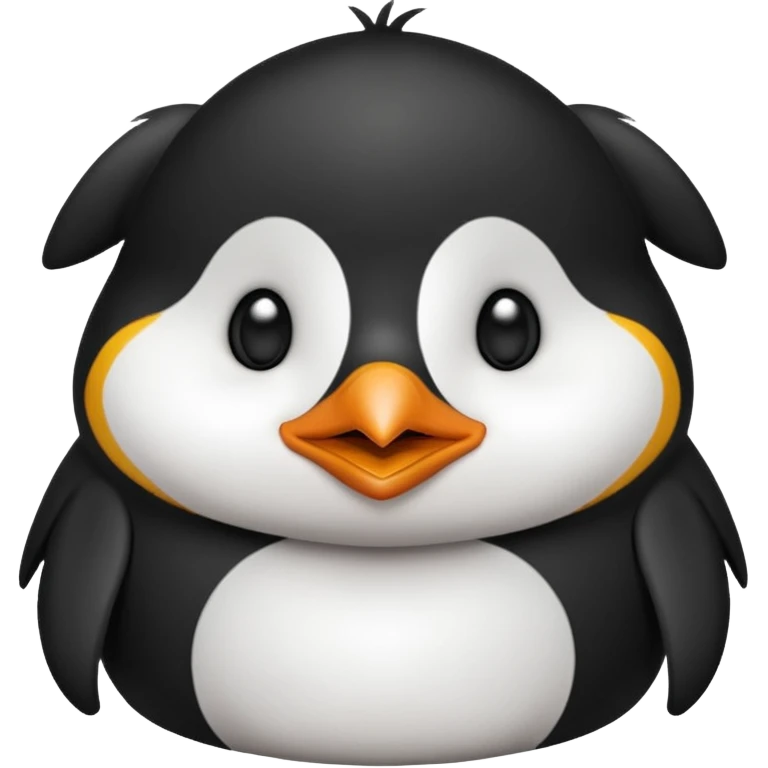 Penquin dog emoji