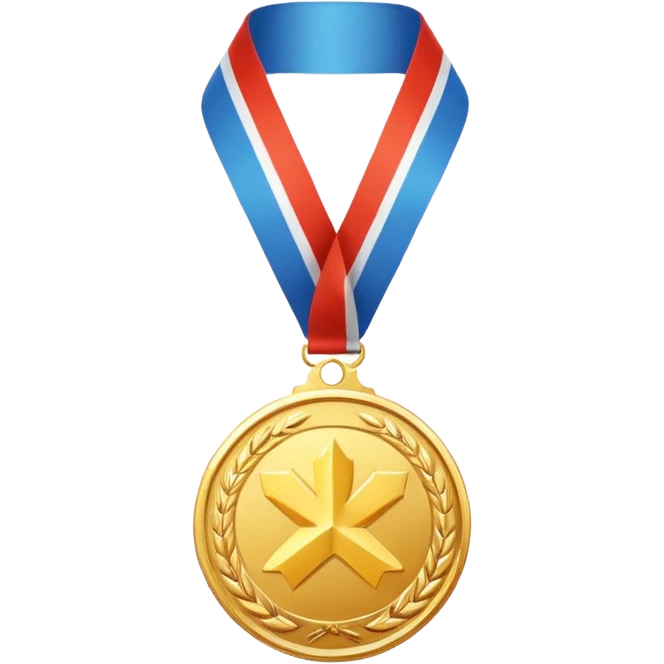 Медаль за 1 место emoji
