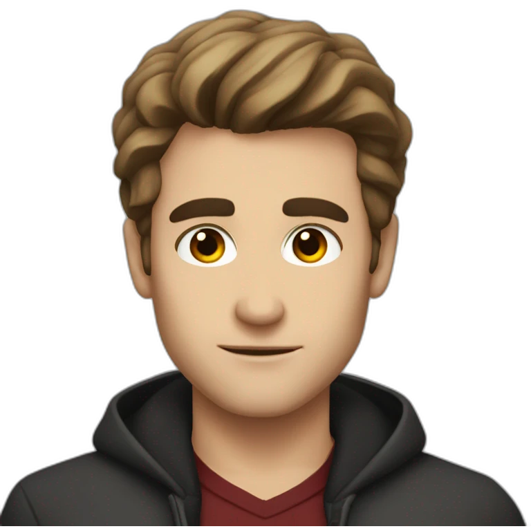 Stefan salvatore with hearts in his eyes emoji