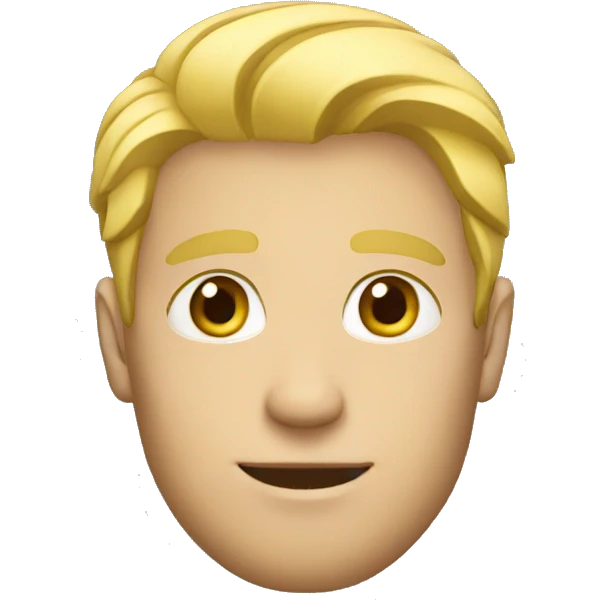 blonde man emoji