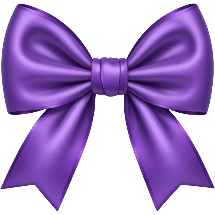 🎀in purple color  emoji