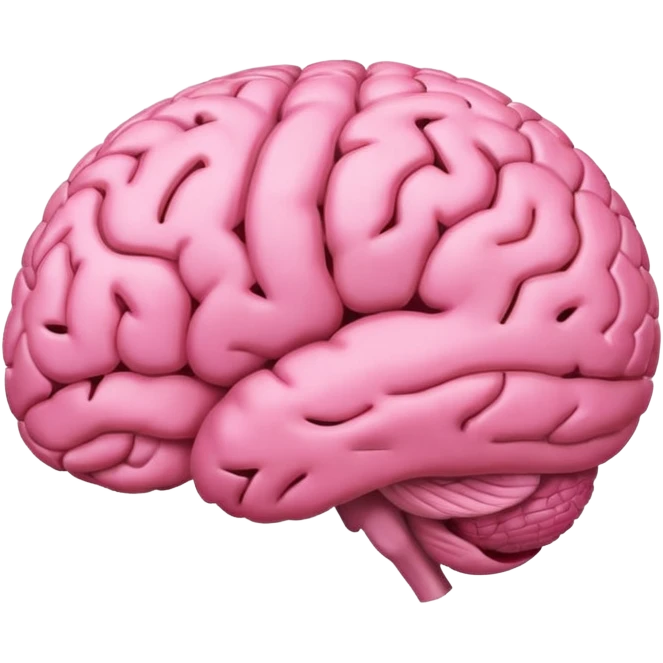 pink brain emoji