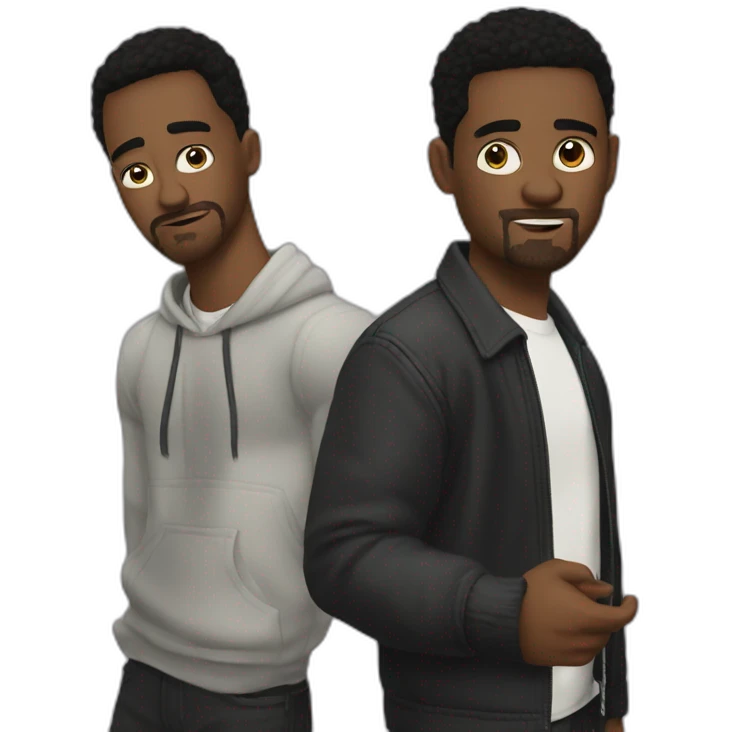 bad boy movie Mike and Marcus emoji