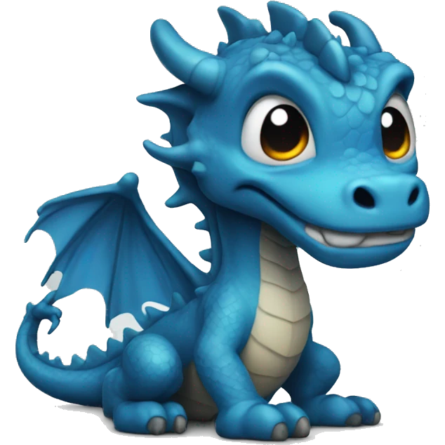 blue dragon emoji