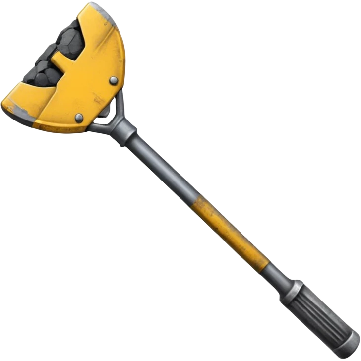 Double-ended coal mining pick emoji