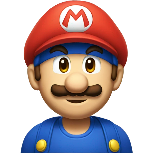 Super Mario hat Emoji emoji