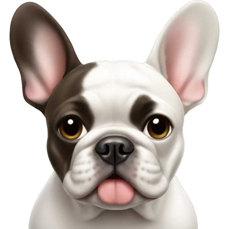 French bulldog  emoji