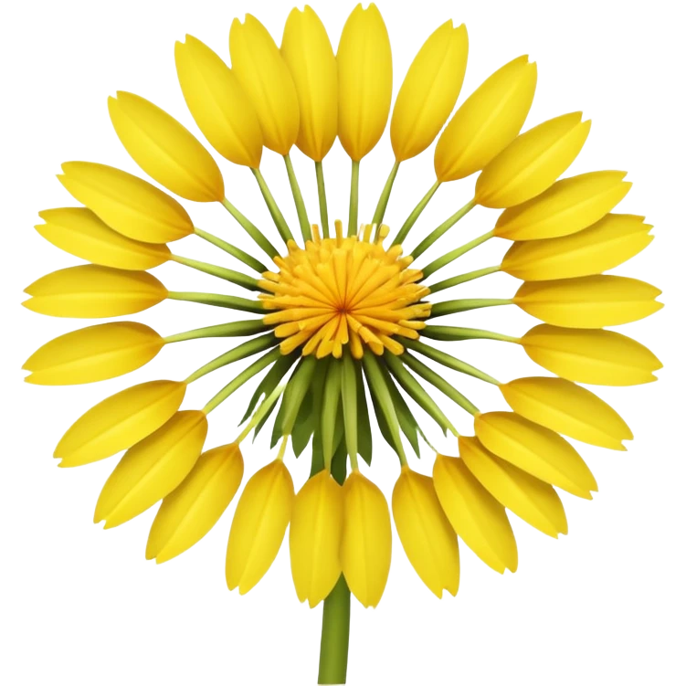 Dandelion flower emoji emoji