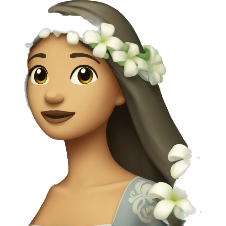 Fleur de tiare emoji