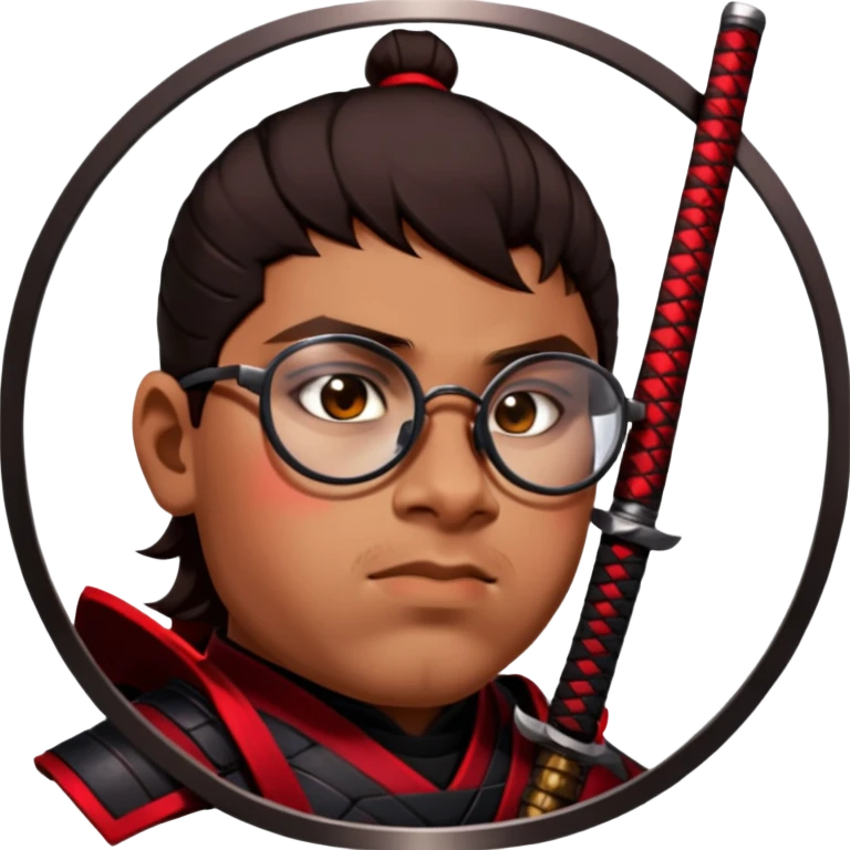 Fierce Samurai emoji