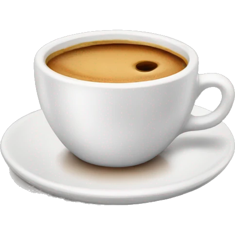 Mini cup of espresso emoji