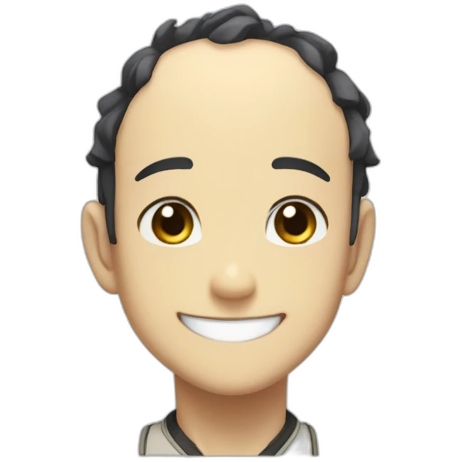rezero subaru smiling emoji