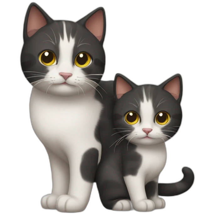 cat with zaza. emoji