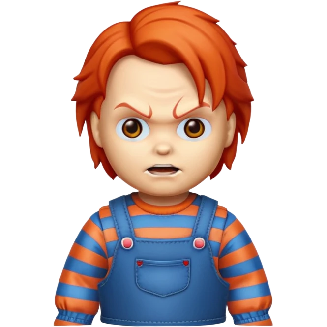 Un emojin de chuky emoji