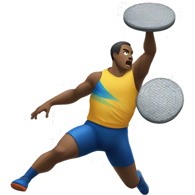 discus throw emoji