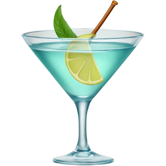 Cup of gin martini emoji