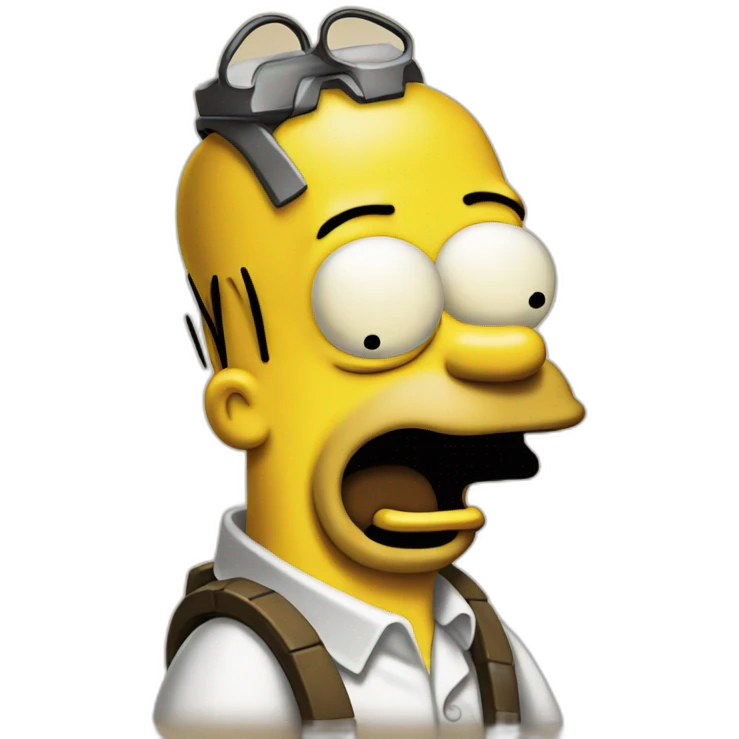 Homer Simpson Homer Simpson emoji