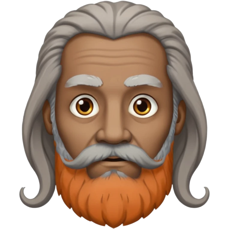 Moor with long beard emoji
