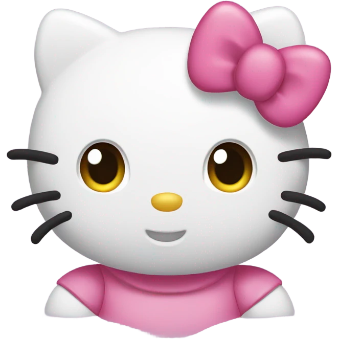 Hello kitty emoji emoji