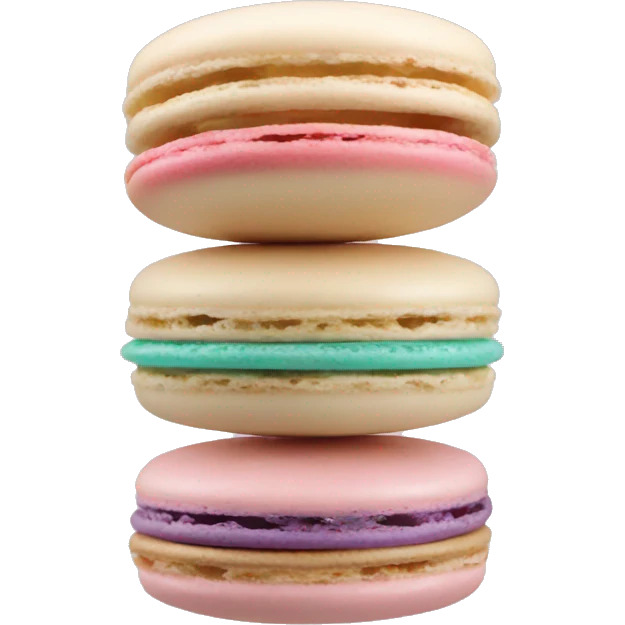 french macaron  emoji