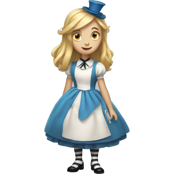 Alice in Wonderland emoji