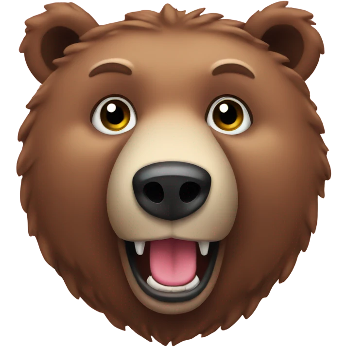 Bear rose emoji