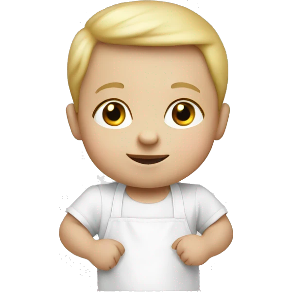 toddler-dinner white  emoji