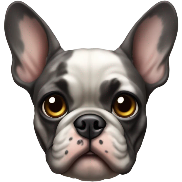 Merle French Bulldog emoji