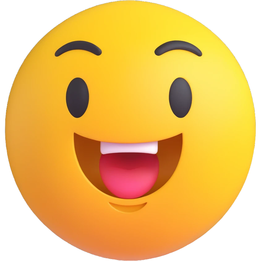 A round yellow emoji face, wide open mouth in shock, eyes wide with vibration lines around them, face shaking left and right emoji