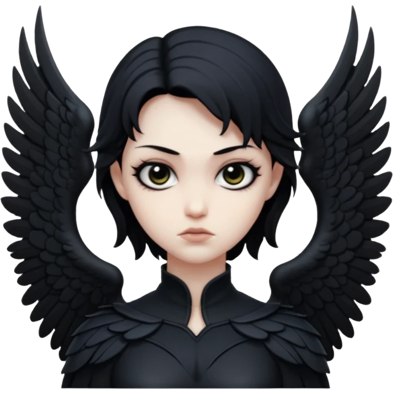 dark angel emoji