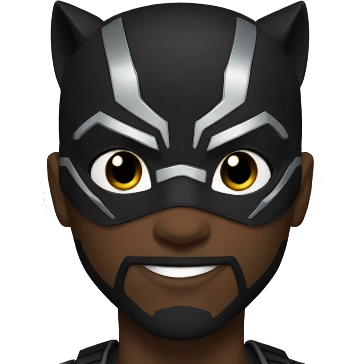 black panter marvel emoji