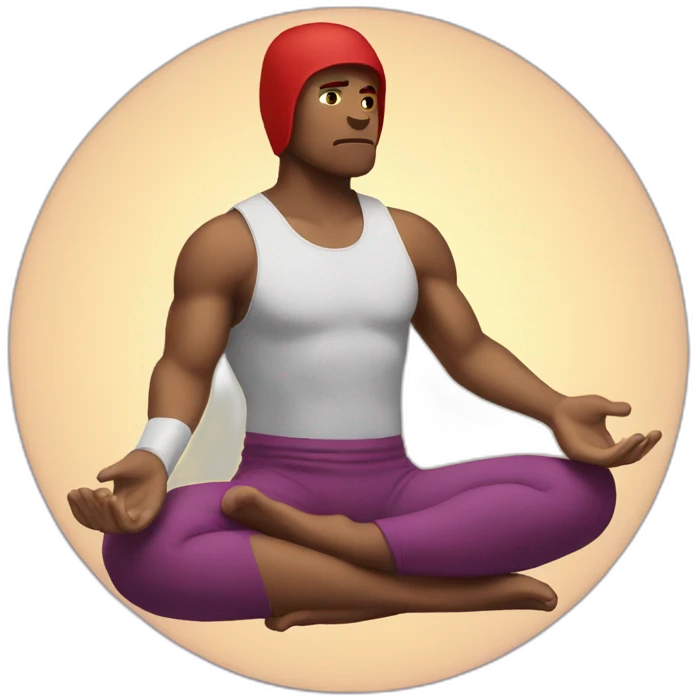 daredevil meditating emoji
