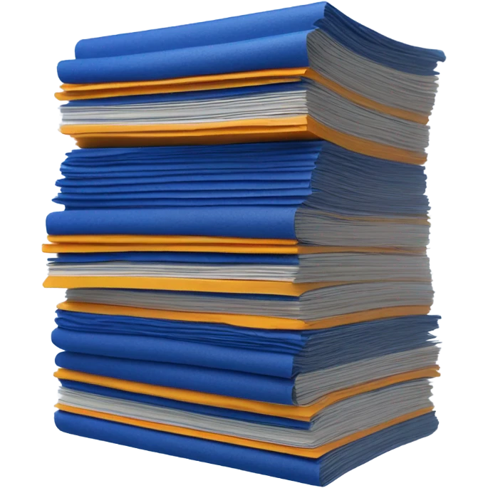 navi blue stack of money emoji