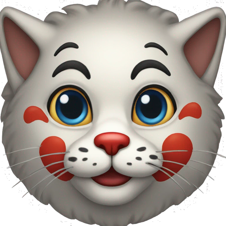 Gato payaso emoji