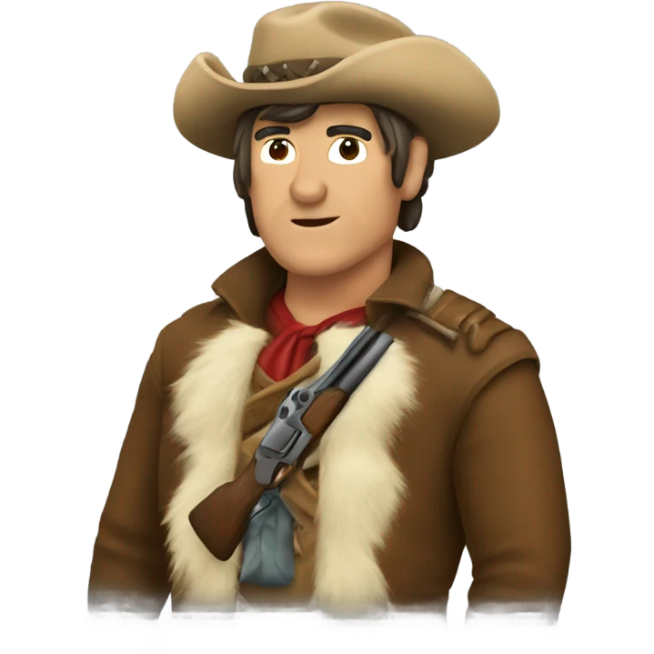 Davy Crockett emoji