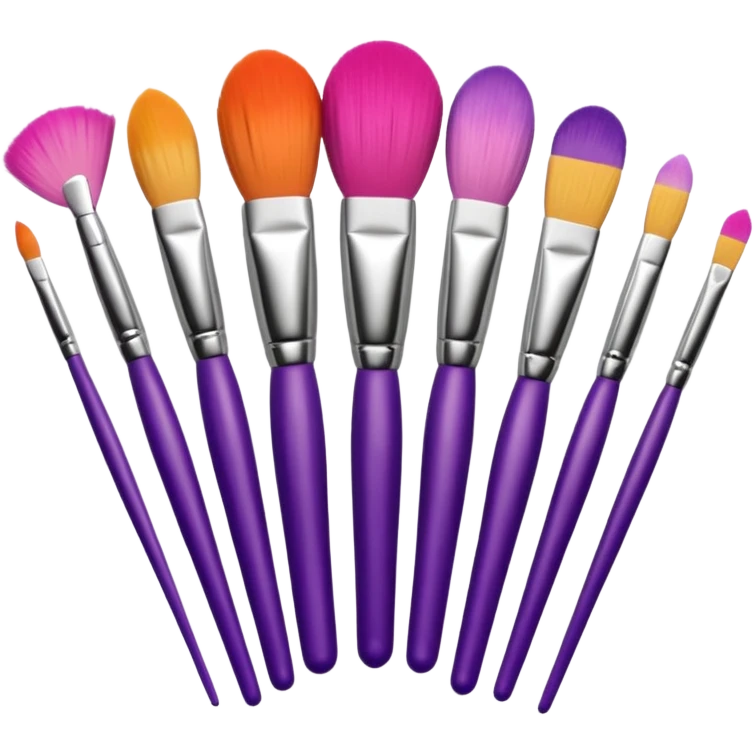 Makeup brushes emoji