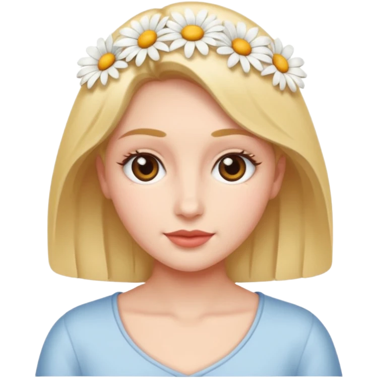 Daisy Dove Bloom emoji