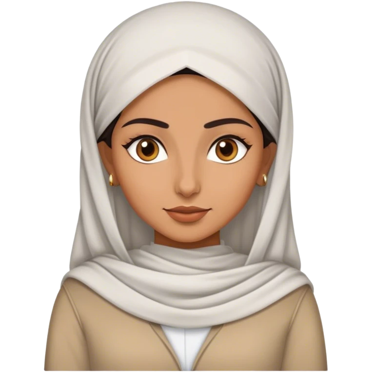 Middle Eastern modern woman emoji