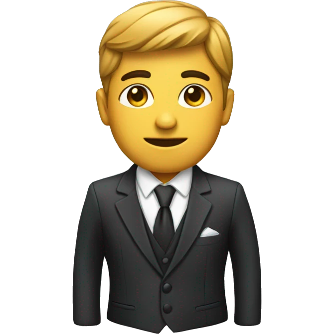 Un traje elegante emoji